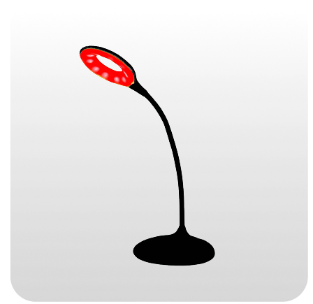 Full Spectrum Lamp Black